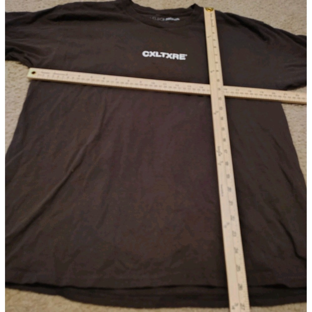Fashion Nova (M) T-Shirt Men M CXLTXRE Brown‎ Print Colorful Bear Logo
